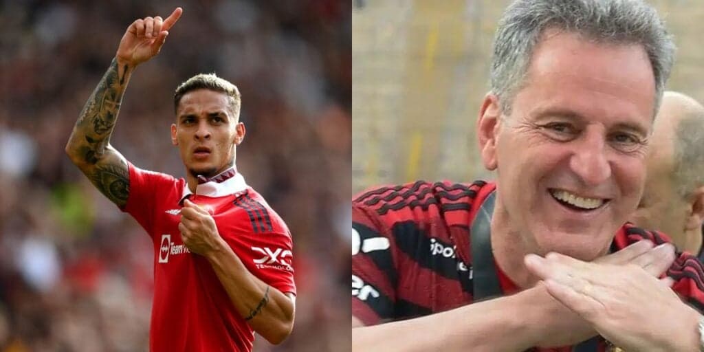 R$ 287 milhões, acabou de sair: Landim arromba os cofres para assinar com Antony no Flamengo