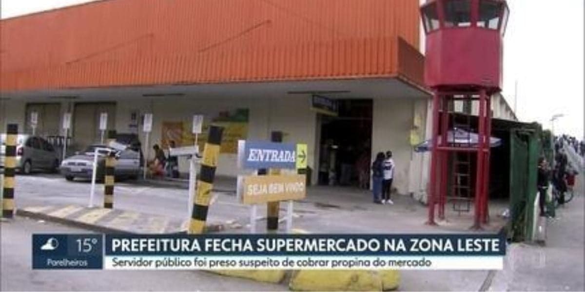 Unidade da rede que foi fechado pela polícia (Reprodução: Globo) Unidade da rede que foi fechado pela polícia (Reprodução: Globo)