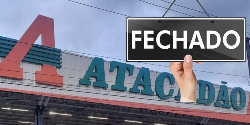 Escândalo: O fechamento de unidade gigante do Atacadão por grave denúncia e o comunicado oficial da rede