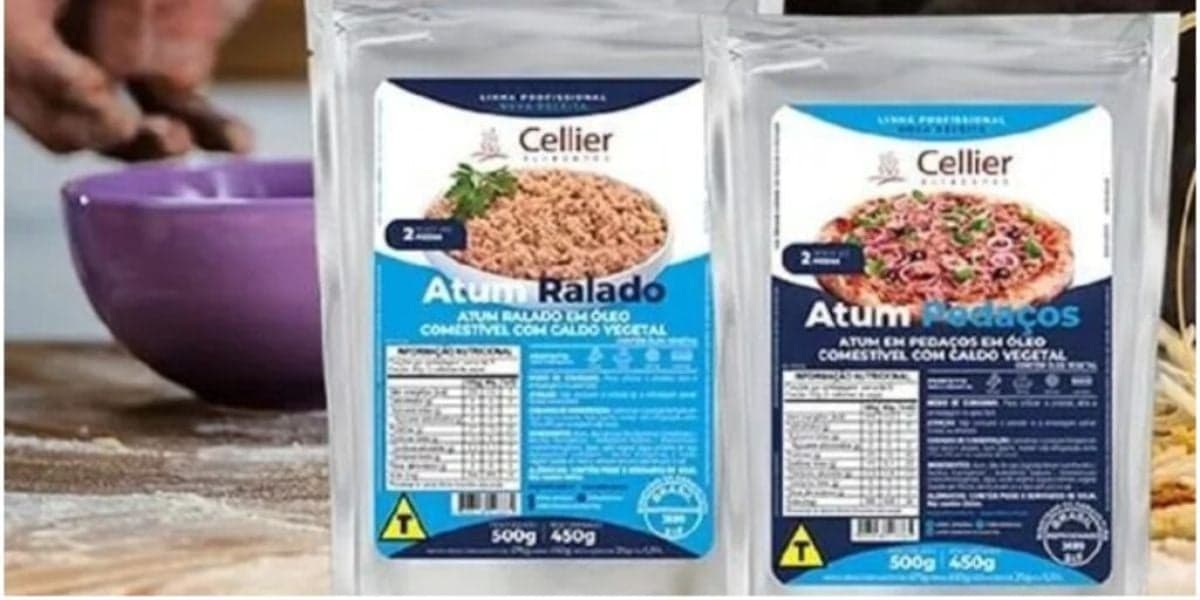 Atum ralado que teve um de seus lotes específicos arrancados pela vigilância sanitária (Reprodução: Internet)