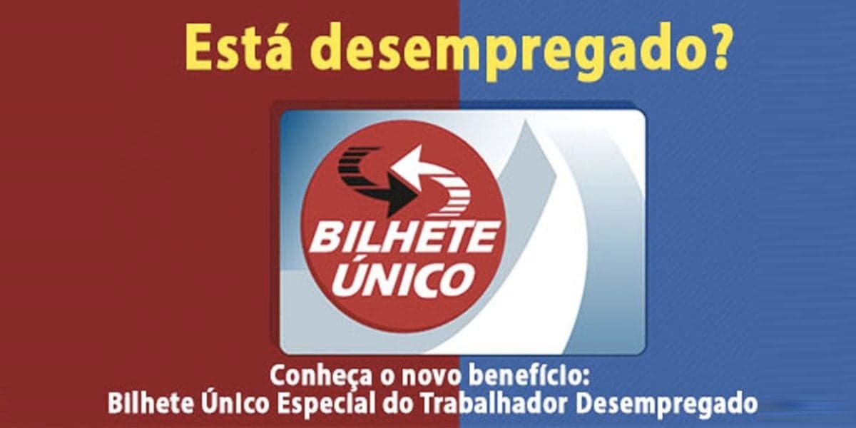 Bilhete único desempregados (Foto: Reprodução / Internet)
