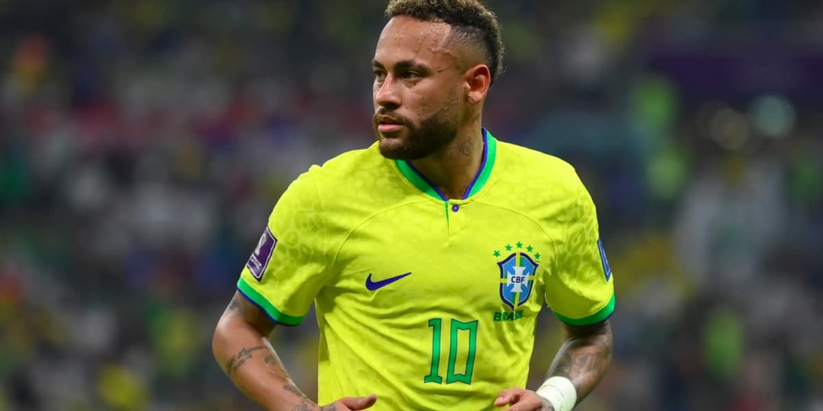 Neymar Jr, camisa 10 da seleção brasileira (Foto: Reprodução/Internet) Neymar Jr, camisa 10 da seleção brasileira (Foto: Reprodução/Internet)
