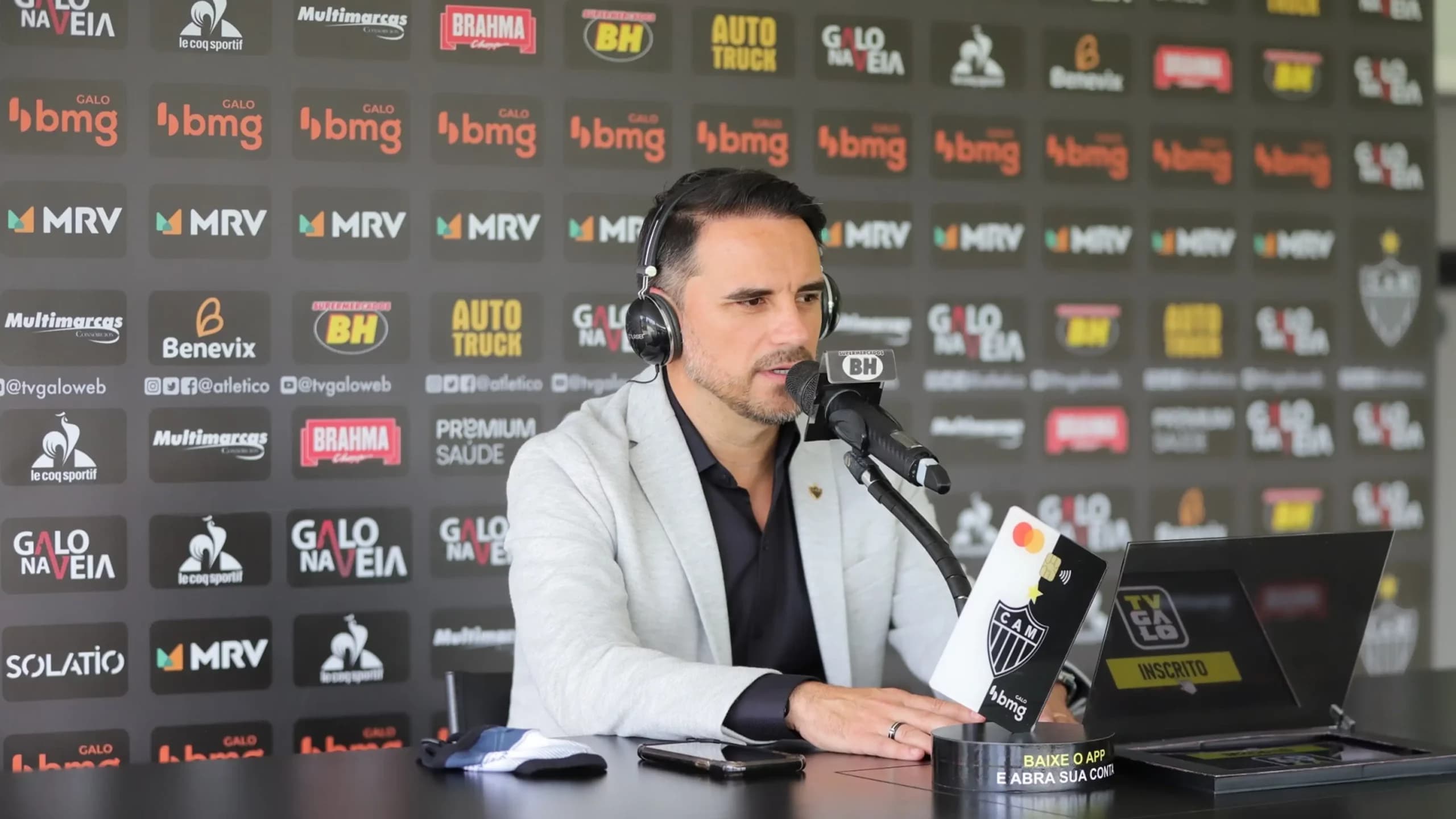 Rodrigo Caetano, diretor de esportes do Atlético-MG (Foto: Divulgação) Rodrigo Caetano, diretor de esportes do Atlético-MG (Foto: Divulgação)