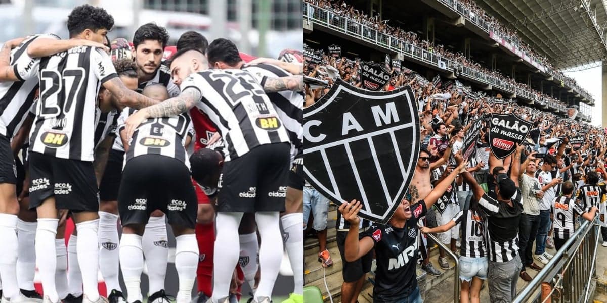 Torcida do Galo pede saída de 10 craques do Atlético-MG - (Foto: Reprodução / Internet)