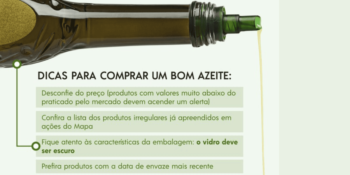 Dicas de como comprar um bom azeite (Reprodução/Internet) Dicas de como comprar um bom azeite (Reprodução/Internet)