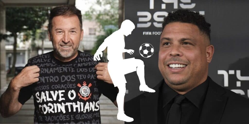 Rasteira em Ronaldo Fenômeno: Augusto Melo dá o chapéu e confirma mais um reforço ao Corinthians para 2024