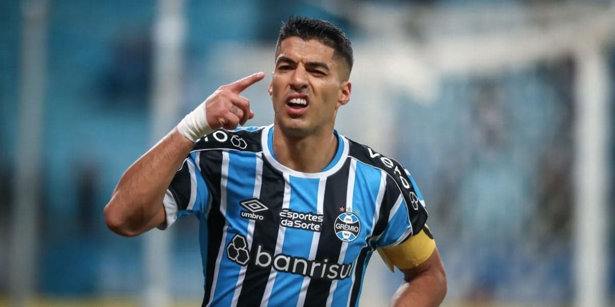 Suárez, ex-jogador do Grêmio. Notícias do Grêmio (Reprodução/Internet) Suárez, ex-jogador do Grêmio. Notícias do Grêmio (Reprodução/Internet)
