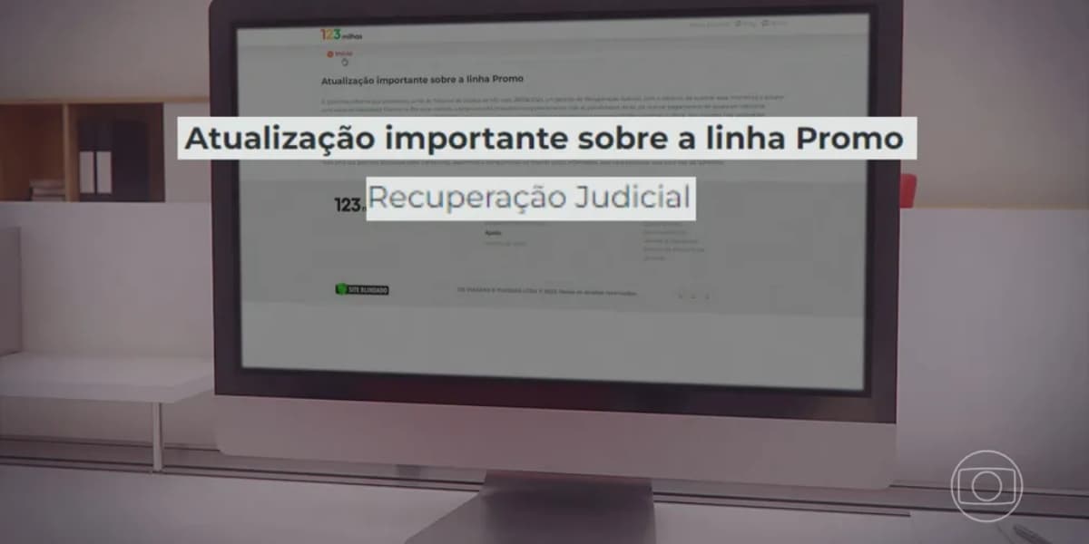 123 Milhas está em recuperação judicial (Foto: Reprodução/TV Globo) 123 Milhas está em recuperação judicial (Foto: Reprodução/TV Globo)