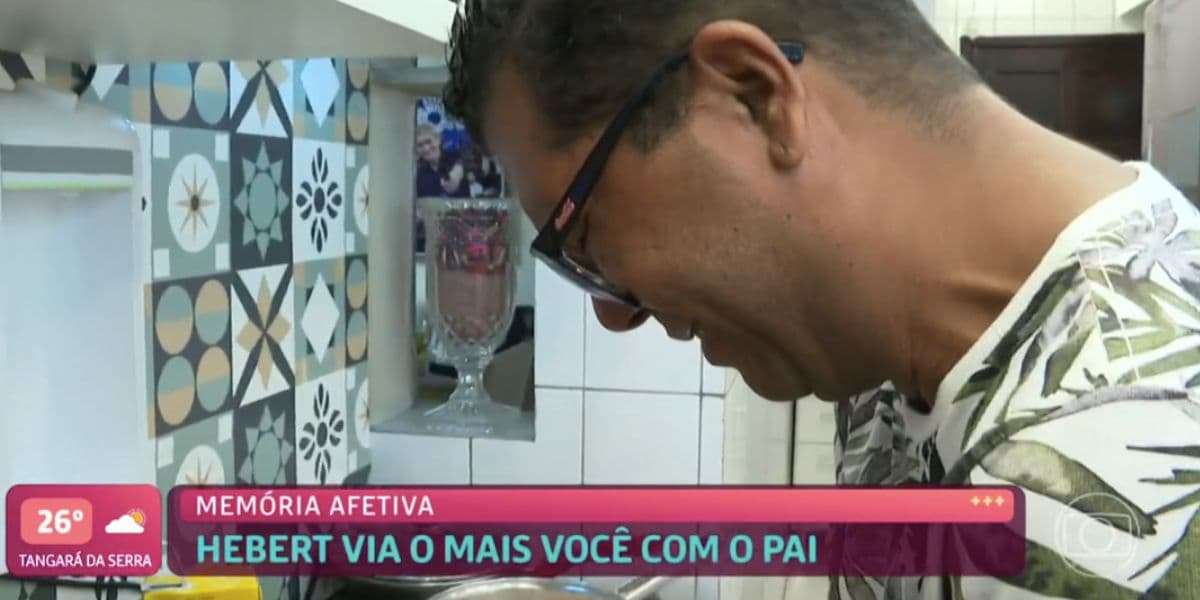 Hebert no Mais Você (Foto: Reprodução / Globo) Hebert no Mais Você (Foto: Reprodução / Globo)