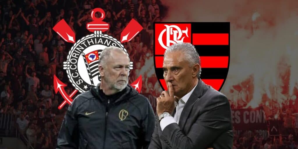 Tite e Mano desesperados: 3 estrelas de Corinthians e Flamengo na mira de rival GIGANTE do Brasileirão