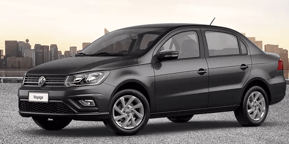 Volkswagen Voyage (Foto: Reprodução, Acelera Veículos) Volkswagen Voyage (Foto: Reprodução, Acelera Veículos)