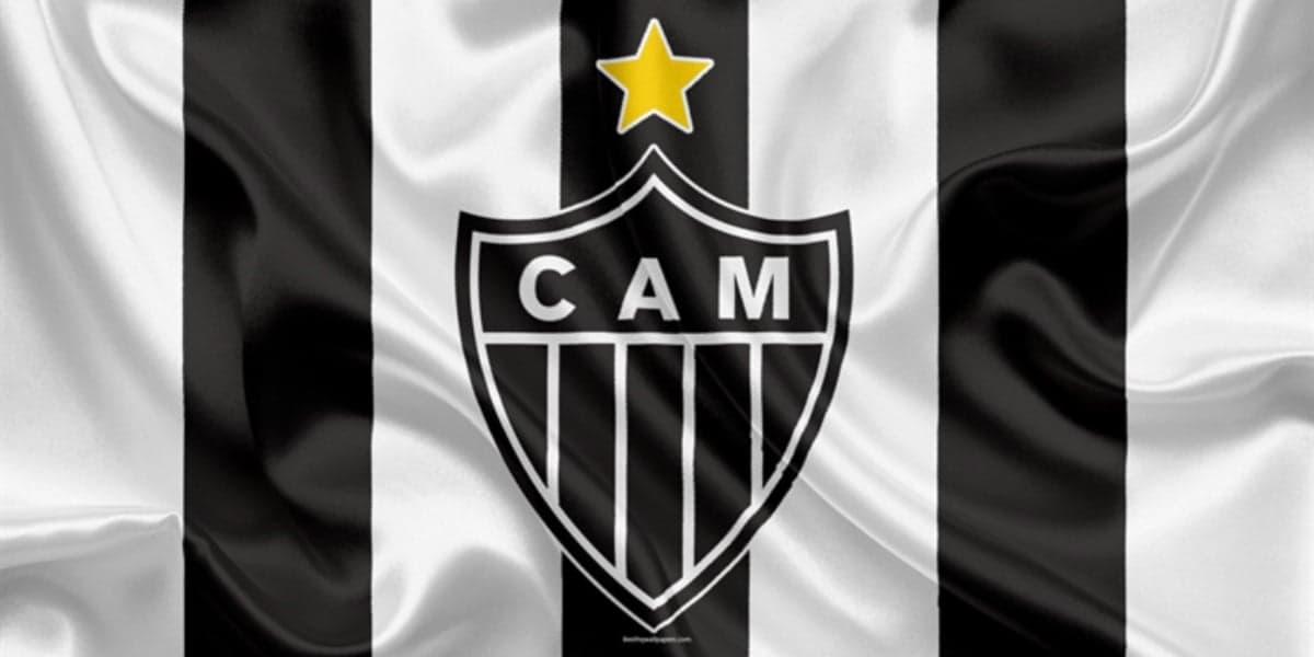 Bandeira do Atlético Mineiro - (Foto: Reprodução / Internet) Bandeira do Atlético Mineiro - (Foto: Reprodução / Internet)