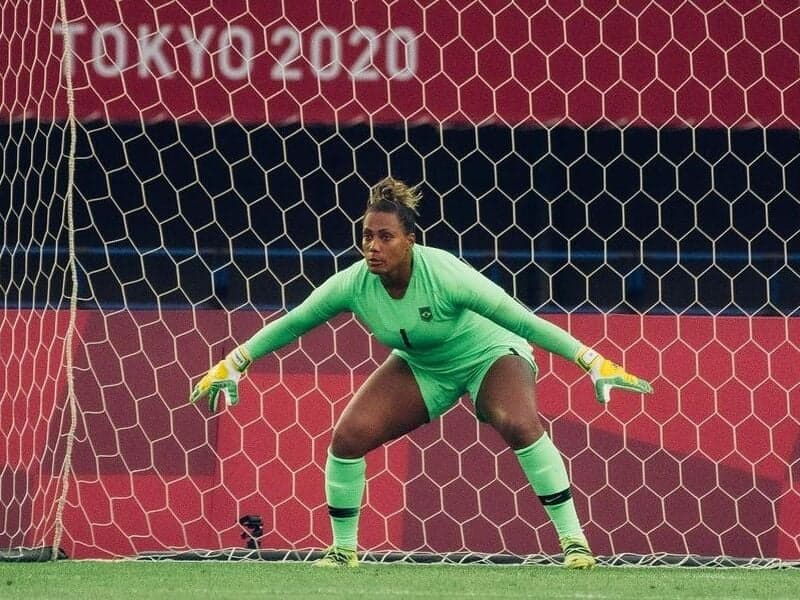 Bárbara jogou pela Seleção Brasileira de Futebol Feminino (Foto: Divulgação) Bárbara jogou pela Seleção Brasileira de Futebol Feminino (Foto: Divulgação)