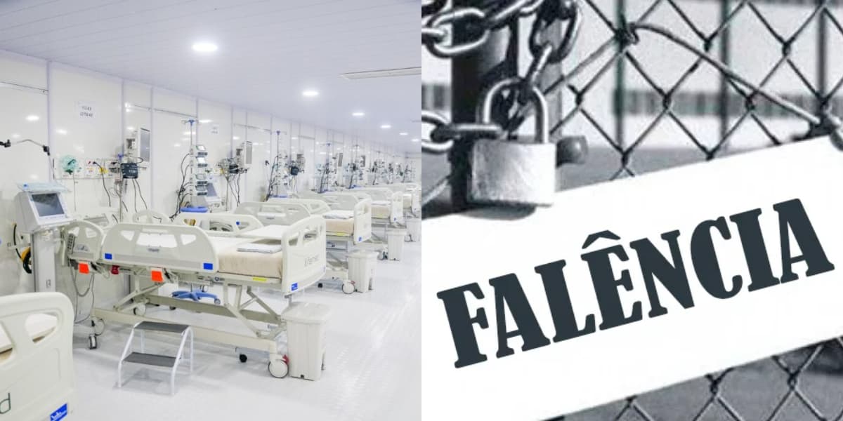 Um famoso hospital teve falência decretada (Foto: Divulgação) Um famoso hospital teve falência decretada (Foto: Divulgação)