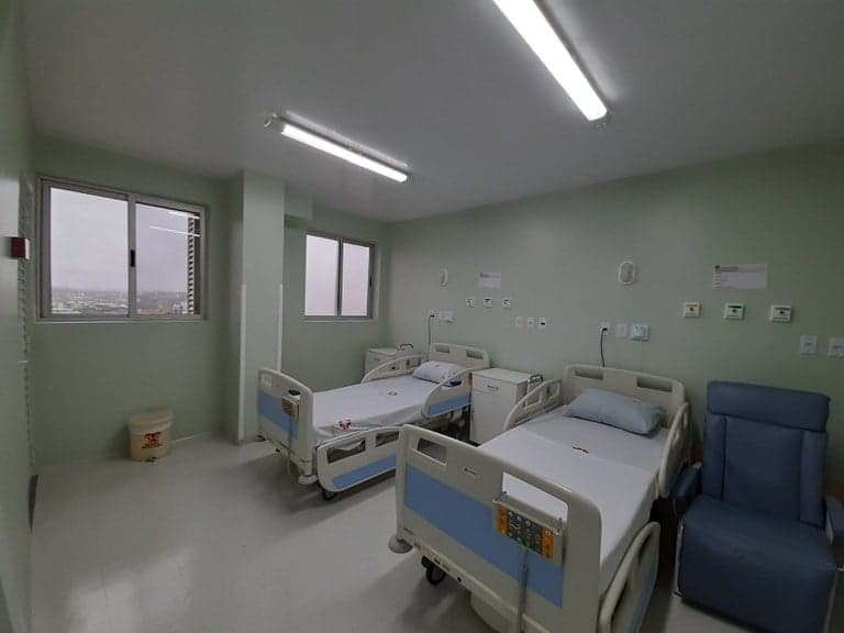 Hospital gigante teve falência decretada (Foto: Divulgação) Hospital gigante teve falência decretada (Foto: Divulgação)