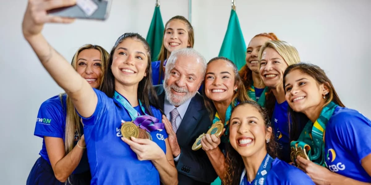 Lula sancionou lei que ajuda atletas (Foto: Reprodução/Ministério do Esporte) Lula sancionou lei que ajuda atletas (Foto: Reprodução/Ministério do Esporte)
