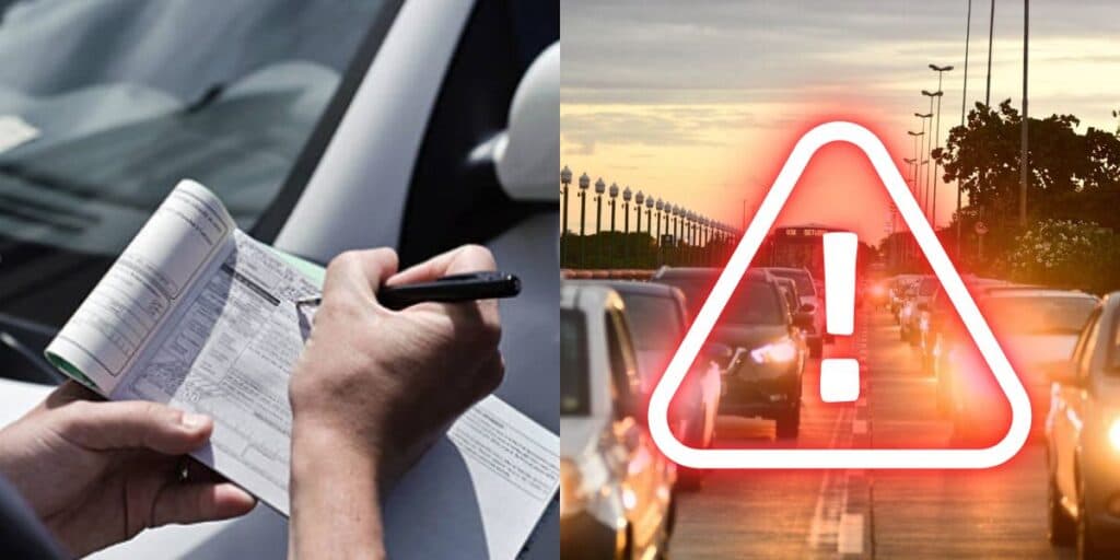 Imperdoável: Lei de trânsito em vigor traz multa pesada por atitude mais popular dos motoristas no Brasil