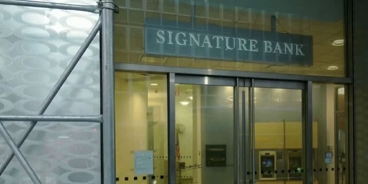Signature Bank acabou sendo fechado de maneira inesperada (Reprodução: Globo) Signature Bank acabou sendo fechado de maneira inesperada (Reprodução: Globo)