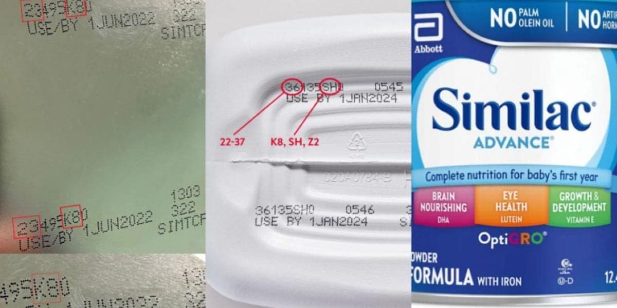 Similac é uma das marcas que foi atingida pela bactéria, na época (Reprodução: Internet) Similac é uma das marcas que foi atingida pela bactéria, na época (Reprodução: Internet)