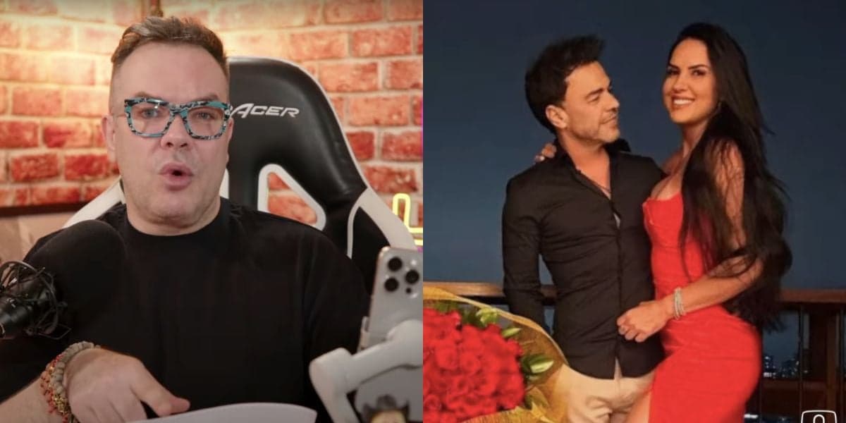 Felipeh Campos detona Graciele Lacerda (Reprodução/Montagem TV Foco) Felipeh Campos detona Graciele Lacerda (Reprodução/Montagem TV Foco)