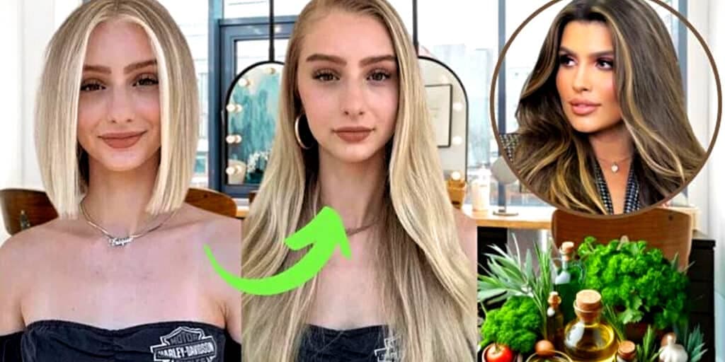 Tchau, aplique: Misturinha com 3 ingredientes naturais faz o cabelo crescer 10cm em 30 dias