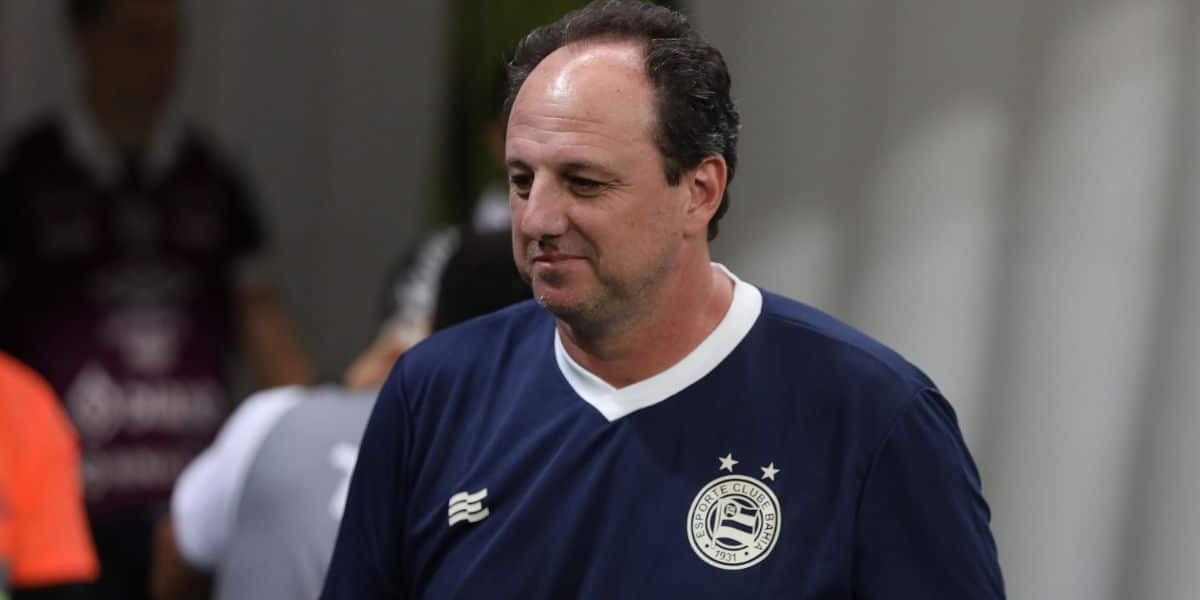 "Difícil": Rogério Ceni faz anúncio sobre situação delicada no Bahia e baixa de última hora é confirmada - Foto | Reprodução: Internet "Difícil": Rogério Ceni faz anúncio sobre situação delicada no Bahia e baixa de última hora é confirmada - Foto | Reprodução: Internet