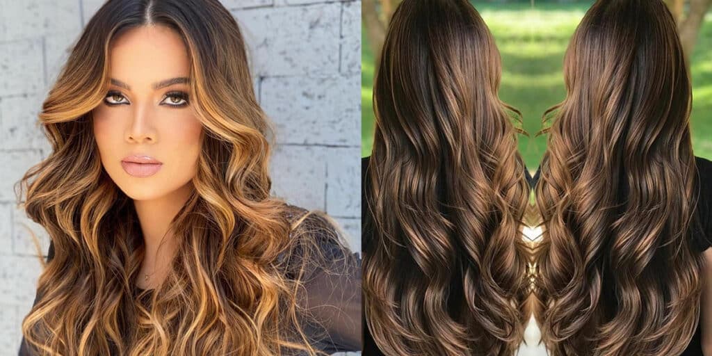 Mechas californianas (Foto: Reprodução/Montagem/Blog Abeleza)
