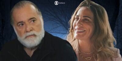 Antônio e Irene em Terra e Paixão (Foto: Reprodução / Globo / Montagem TV Foco) Antônio e Irene em Terra e Paixão (Foto: Reprodução / Globo / Montagem TV Foco)