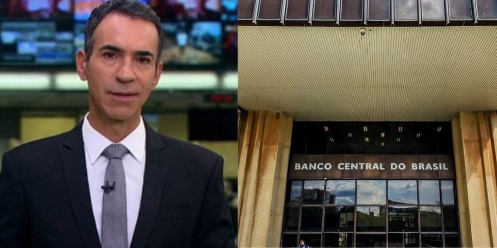 “Primeira vez”: César Tralli paralisa jornal com decreto do Banco Central e novo alerta ao bolso dos brasileiros