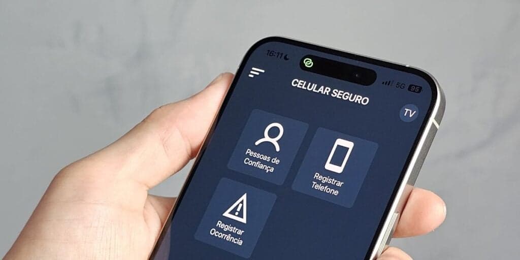 Em apenas um clique é possível bloquear o celular (Reprodução: Internet) Em apenas um clique é possível bloquear o celular (Reprodução: Internet)