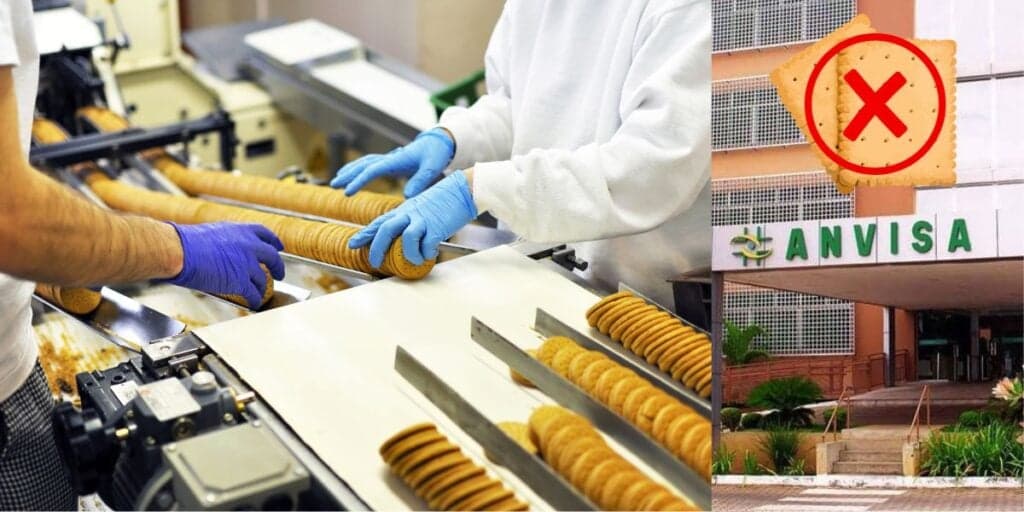 Ordem da ANVISA: A interdição da Vigilância Sanitária contra fábrica de biscoito e + 3 por falta de higiene