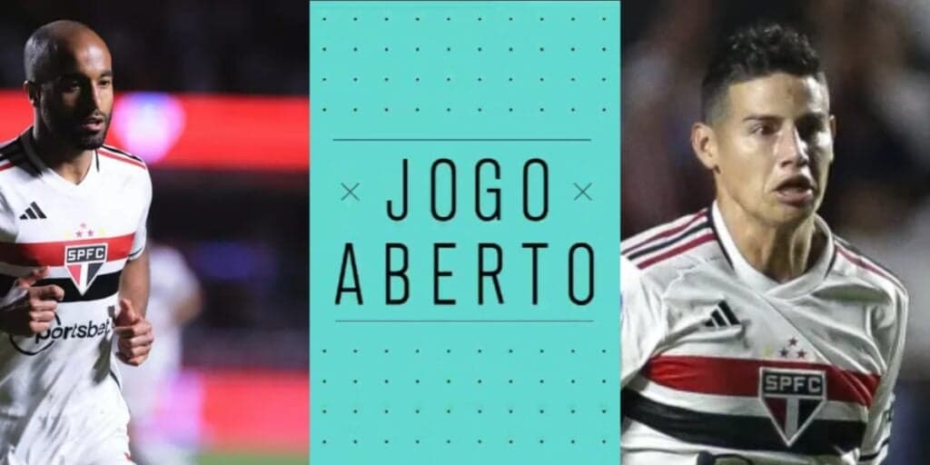 Craque de fora e substituição às pressas: Jogo Aberto confirma bomba de Lucas e James horas antes do clássico