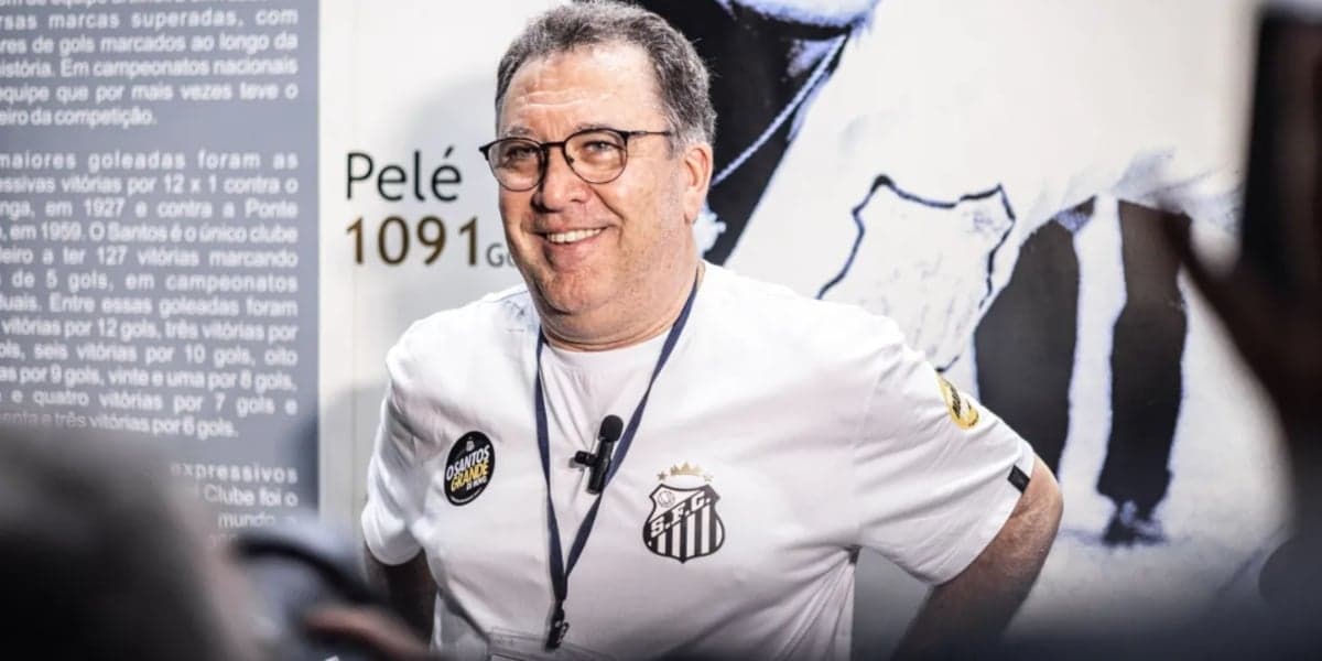 Marcelo Teixeira, presidente do Santos - (Foto: Reprodução / Internet) Marcelo Teixeira, presidente do Santos - (Foto: Reprodução / Internet)