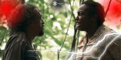 Quitéria (Belize Pombal) e Venâncio (Fabio Lago) em Renascer (Foto: Reprodução / Globo / Montagem TV Foco) Quitéria (Belize Pombal) e Venâncio (Fabio Lago) em Renascer (Foto: Reprodução / Globo / Montagem TV Foco)