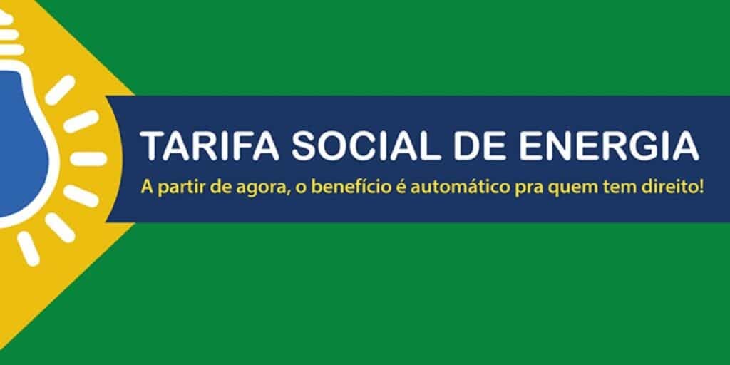 Tarifa Social é de maneira automática para quem está com o CAdÚnico atualizado 