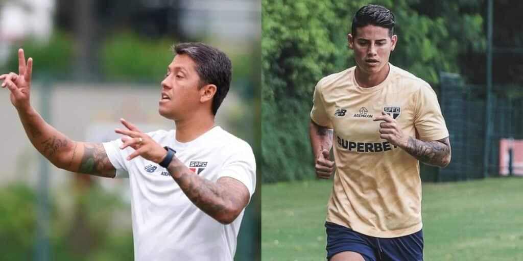 Nova casa aos 32: James Rodriguez se vinga de Carpini no São Paulo e confirma ao vivo novo time pra ser titular