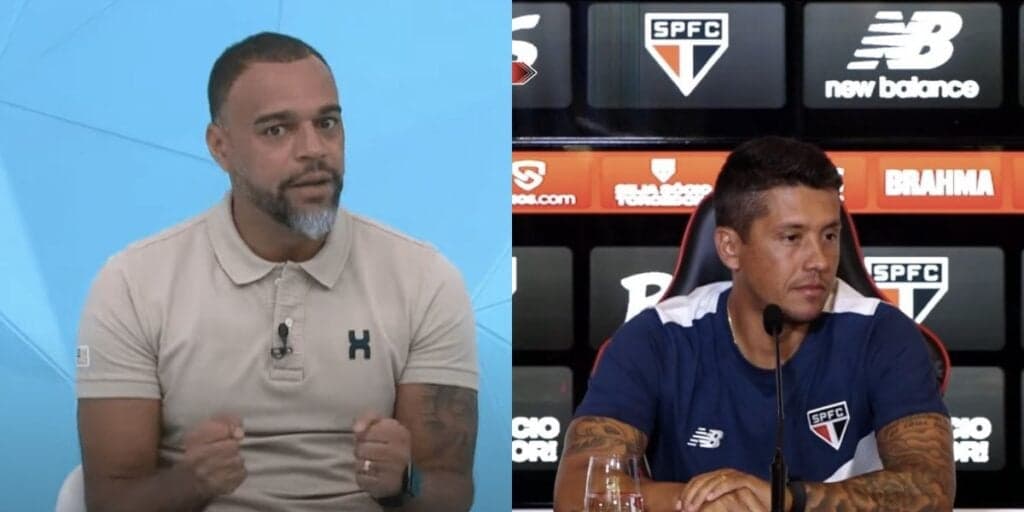 "Completamente errado": Denílson para Jogo Aberto e crava demissão de Carpini sendo exigida no São Paulo