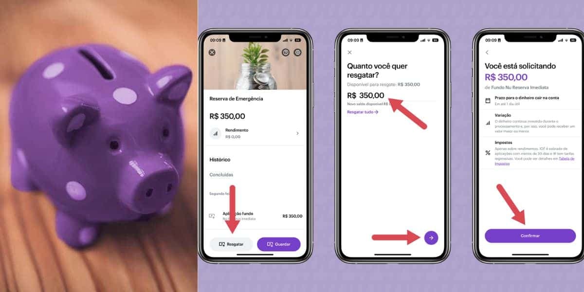Caixinha da Nubank (Reprodução/Internet) Caixinha da Nubank (Reprodução/Internet)