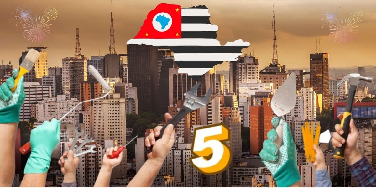 5 feriados em São Paulo para a alegria dos trabalhadores (Foto: Reprodução / Canva Montagem TV Foco) 5 feriados em São Paulo para a alegria dos trabalhadores (Foto: Reprodução / Canva Montagem TV Foco)