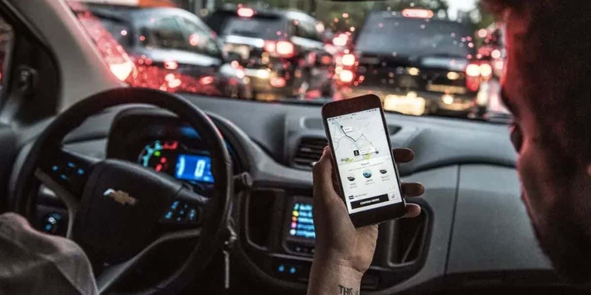 Aplicativo da Uber (Foto: Reprodução / Germano Lüders/Exame) Aplicativo da Uber (Foto: Reprodução / Germano Lüders/Exame)