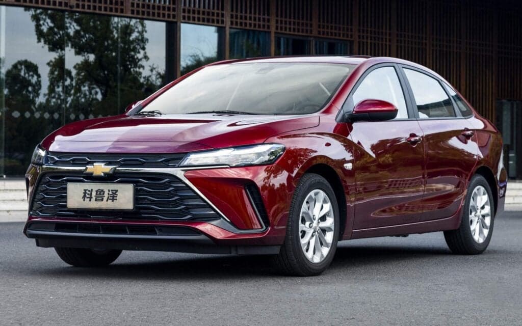Chevrolet Monza foi o substituto do Onix na China (Foto: Divulgação/Internet) Chevrolet Monza foi o substituto do Onix na China (Foto: Divulgação/Internet)