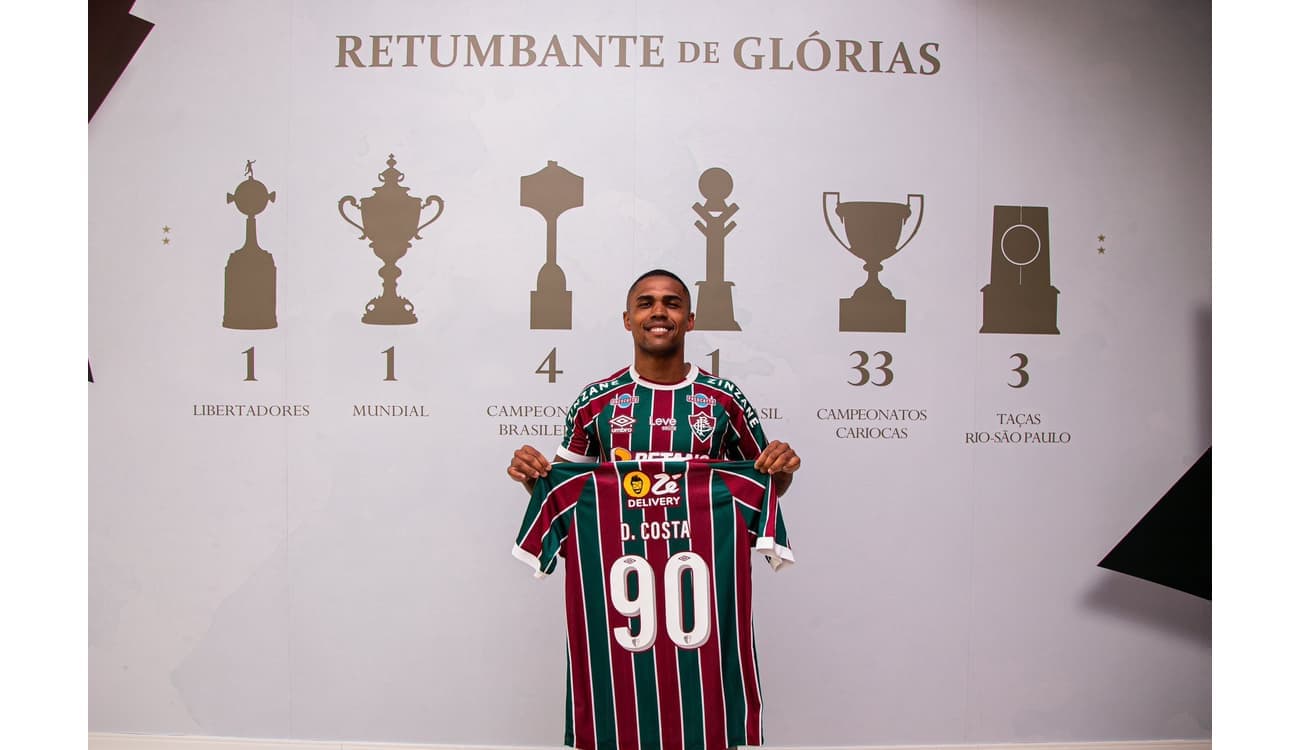 Douglas Costa no Fluminense (Foto: Divulgação) Douglas Costa no Fluminense (Foto: Divulgação)