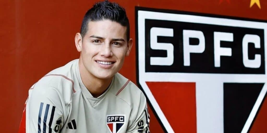 R$10 milhões: Casares não aceita decisão e permanência de James Rodriguez é confirmada no CT da Barra Funda