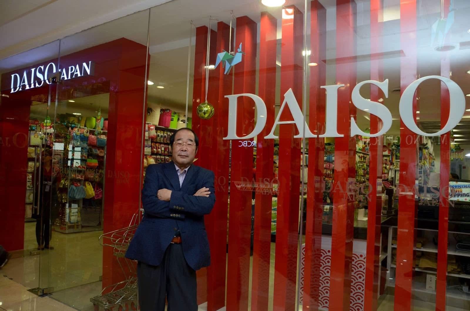 Hirotake Yano, fundador da Daiso - Foto Reprodução Internet