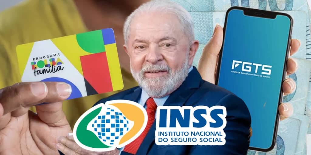 2 aumentos no Bolsa Família, saque integral do FGTS e vitória do INSS: 4 viradas cravadas por Lula pra 2024
