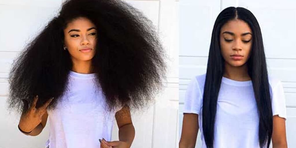 Do crespo ao liso sem calor: Substituto da progressiva deixa o cabelo das mulheres escorrido com 2 alimentos