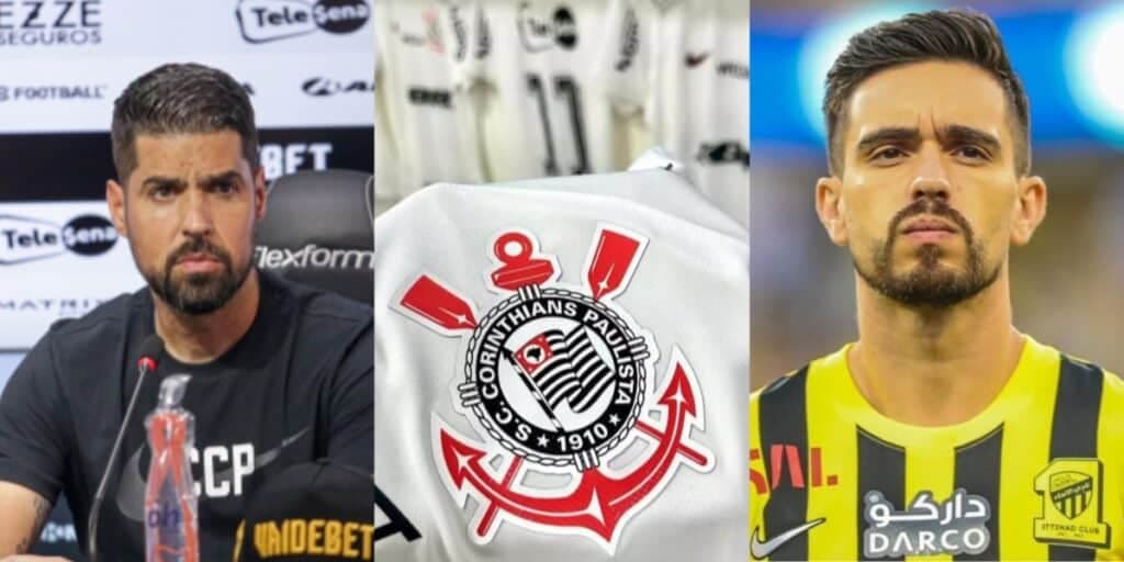 Contrato de R$ 330 mi e +1 reforço melhor que Coronado: Augusto crava 2 vitórias a António no Corinthians