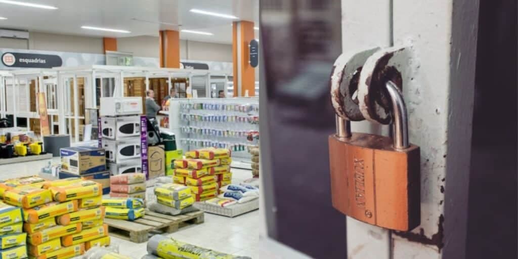 Falência decretada: O fim arrasador de empresa tradicional de material de construção após sucumbir em crise