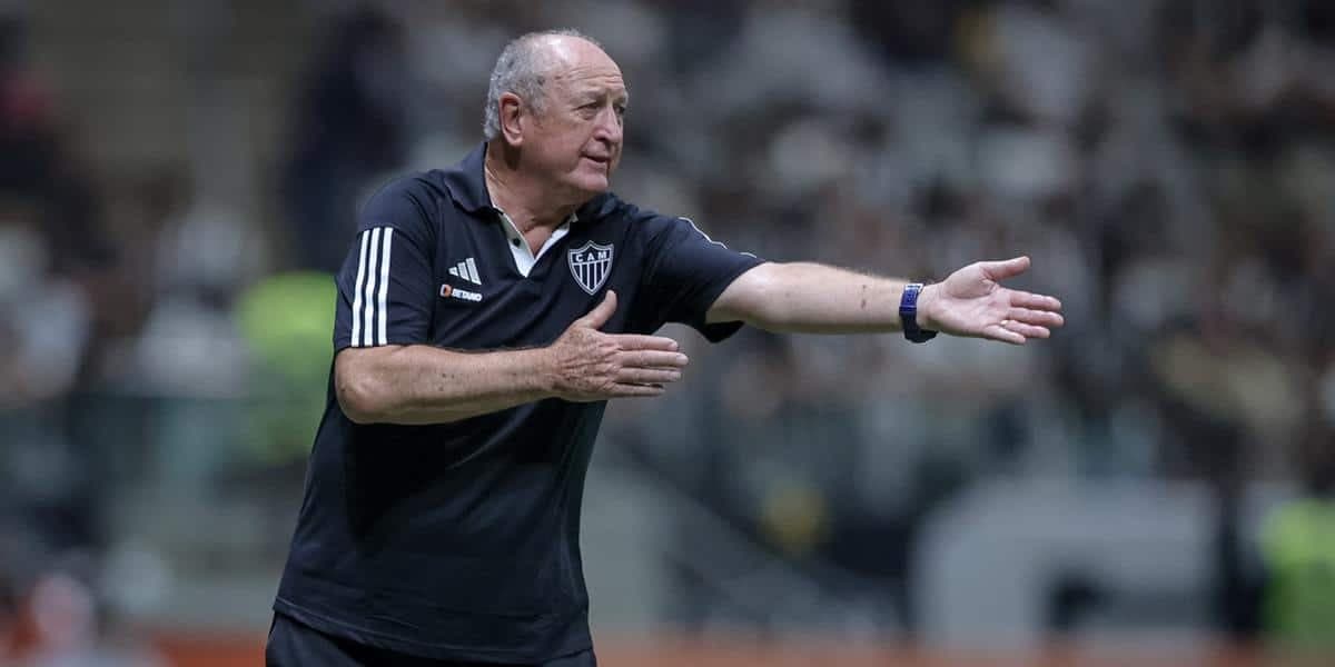 Felipão é o técnico do Atlético-MG (Foto: Reprodução/ Internet) Felipão é o técnico do Atlético-MG (Foto: Reprodução/ Internet)