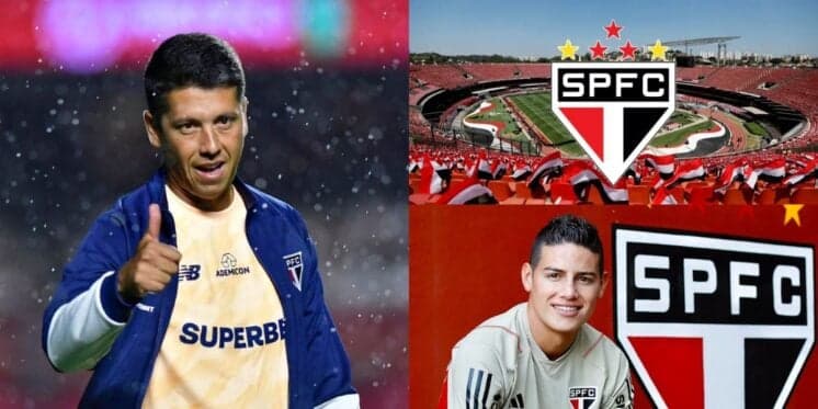 Casares agindo na surdina: São Paulo arma volta TRIUNFAL de 3 craques para apagar James e salvar Carpini